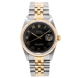 Datejust 36mm Black Roman Dial 1991 - 16233