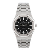 Royal Oak Black Dial 2016 - 15400ST.OO.1220ST.01