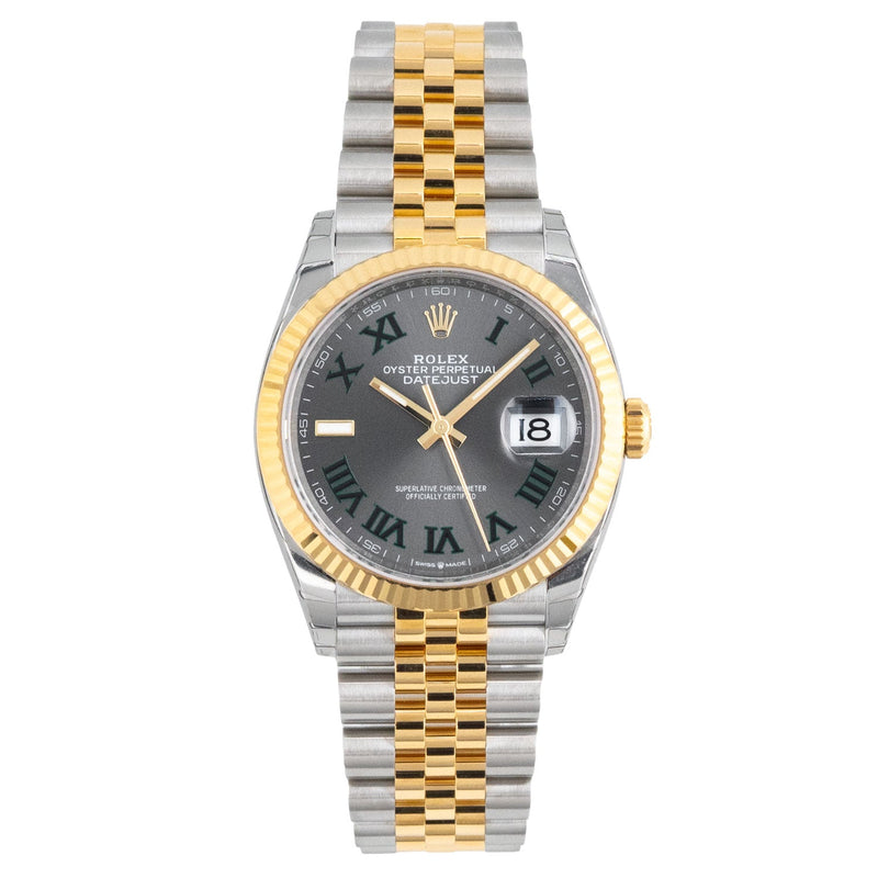 Datejust 36mm Wimbledon Dial 2023 Stickered - 126233