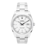 Datejust 41mm White Dial 2025 Oyster - 126300