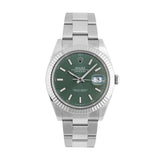 Datejust 41 Green Dial Unworn 2025 Oyster - 126334