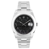 Datejust 41mm Black Dial 2024 Oyster Full Set - 126300