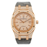 Royal Oak Pave Diamond Dial 2015 - 15402OR.ZZ.D003CR.01