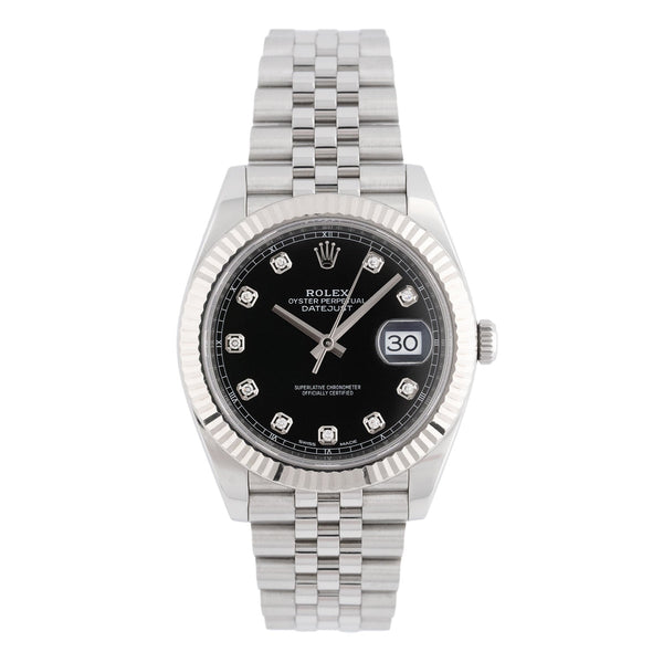 Datejust 41mm Black Dial 2018 Jubilee - 126334
