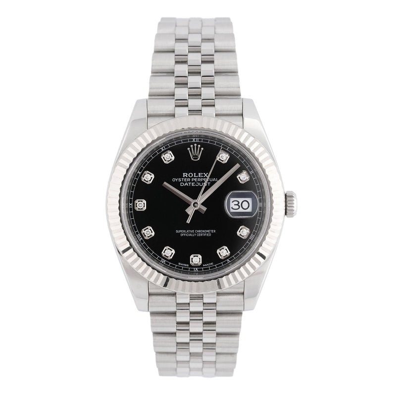 Datejust 41mm Black Dial 2018 Jubilee - 126334