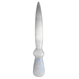 Selenite Chakra Dagger - 8 in