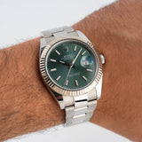 Datejust 41 Green Dial Unworn 2025 Oyster - 126334