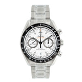 Speedmaster Racing 44mm Chronograph Co-Axial White Dial LC100 2025 - 329.30.44.51.04.001