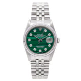Datejust 36mm Malachite Diamond Dial 1988 - 16234