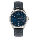 Cellini Date 39mm Whitegold Blue Dial 2018 - 50519