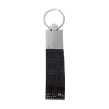 The „SECRET“ KEYRING - CROCO BLACK
