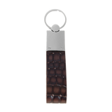 The „SECRET“ KEYRING - CROCO BROWN