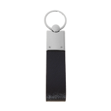 The „SECRET“ KEYRING - SAFFIANO BLACK