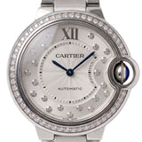 Ballon Bleu de Cartier Steel Diamonds 33mm - W4BB0035