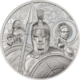 1 ounce Silver Sparta 2023 Proof HR (Mintage: 1,500 | High Relief | Proof)