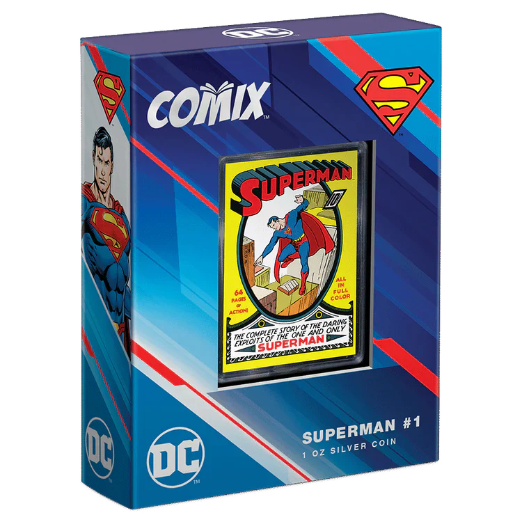 COMIX™ – Superman #1 1oz Silver Coin