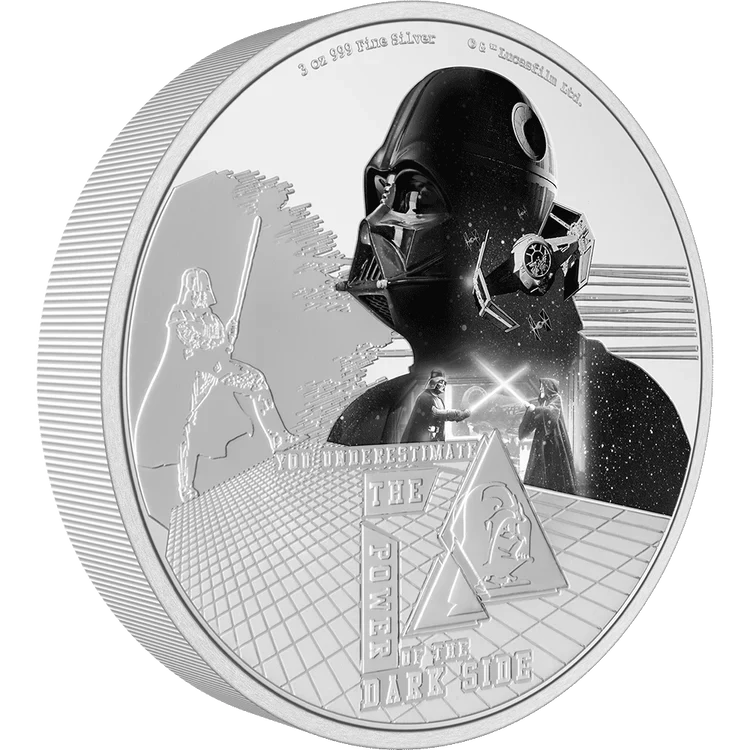2023 Darth Vader™ 3oz Silver Coin