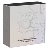 Disney 100 Years of Wonder – Oswald the Lucky Rabbit 1oz Silver Coin