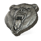 Fierce Nature – Grizzly Bear 2oz Silver Coin