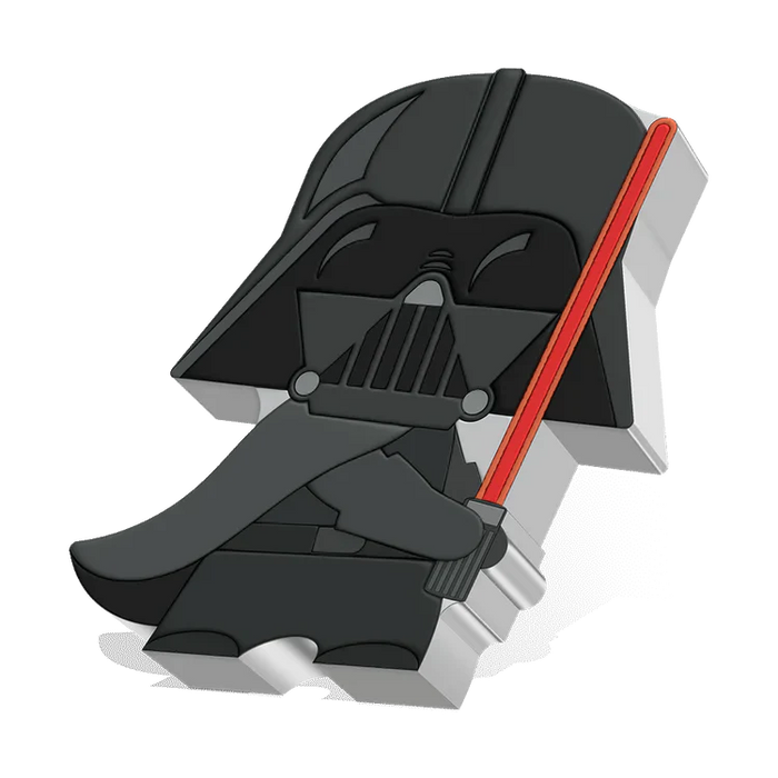スター・ウォーズ 1oz 銀バー 保証書付き Darth Vader™ 1oz Silver Coin by New Zealand Mint | Sideshow