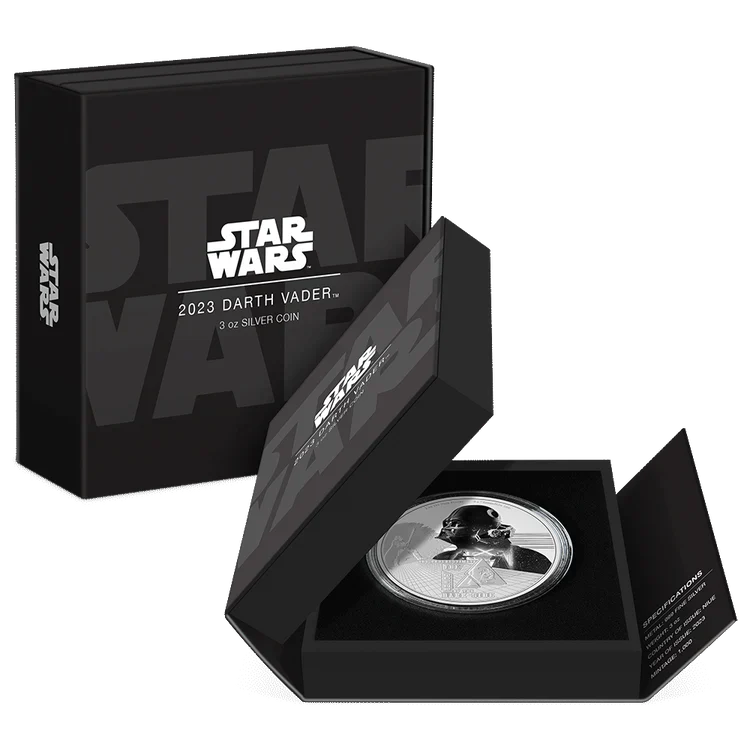 2023 Darth Vader™ 3oz Silver Coin