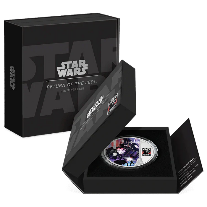Star Wars: Return of the Jedi™ 40th Anniversary 3oz Silver Coin