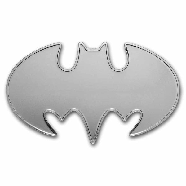 2024 Samoa 1 oz Silver Batman Batarang Shaped Coin BU