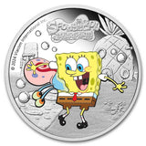 1 oz Silver SpongeBob - SquarePants & Gary - Colorized PF - 2024