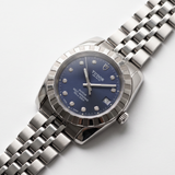 Tudor Classic Date, Blue Diamond Dial, 38mm, Ref. 21010, 09-2015, B+P