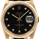 Lady Datejust 36mm Black Diamond Dial 1989 - 16238