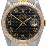 Datejust 36mm Rare Pyramid Dial Dial 1996 - 16233