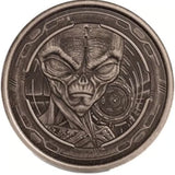 1oz Silver Ghana Alien 2022 (Antik Finish | Edition: 5.000)