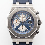 Audemars Piguet Royal Oak Offshore Chronograph 42mm Stahl Blau 26470ST.OO.A027CA.01