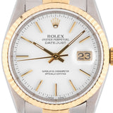 Datejust 36mm White Dial 1992 - 16233