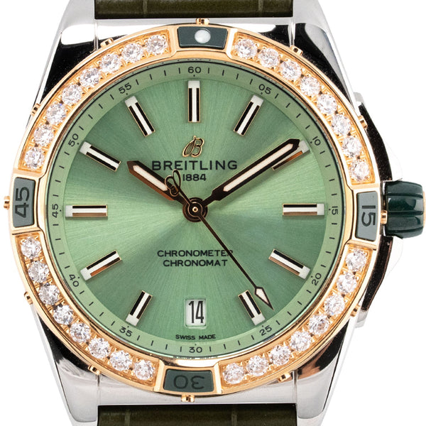 Super Chronomat 38mm Green Dial 2025 - U17356531L1P1
