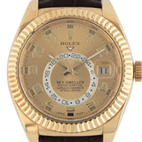 Sky-Dweller Golden Dial 2018 - 326138