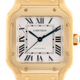 Santos de Cartier Yellow Gold WhiteDial 2021 - WGSA0030
