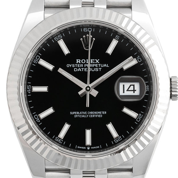 Datejust 41mm Black Dial 2019 Jubilee - 126334