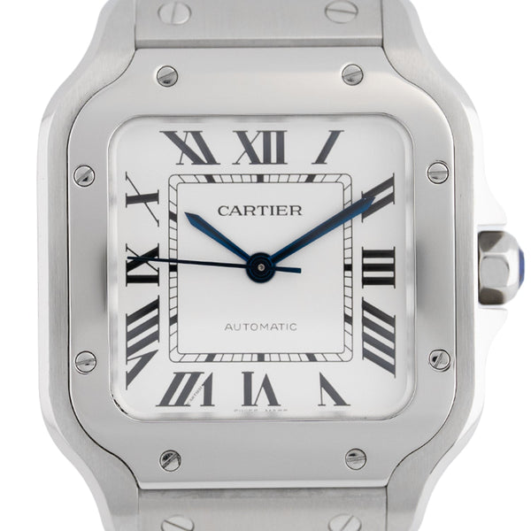 Santos Medium 35mm White Dial 2020 - WSSA0029