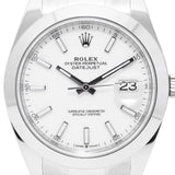Datejust 41mm White Dial 2025 Oyster - 126300