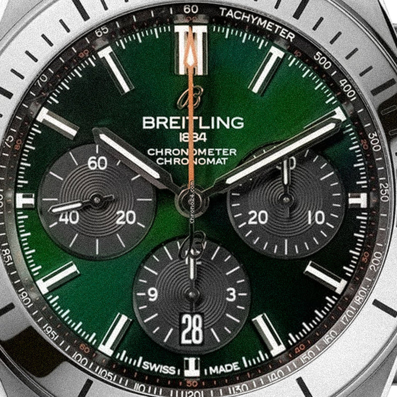 Chronomat 42 Green Dial 2025 LC100 - AB0134101L2S1