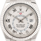 Sky-Dweller 42mm White Gold White Dial LC100 Full Set 2014 - 326939