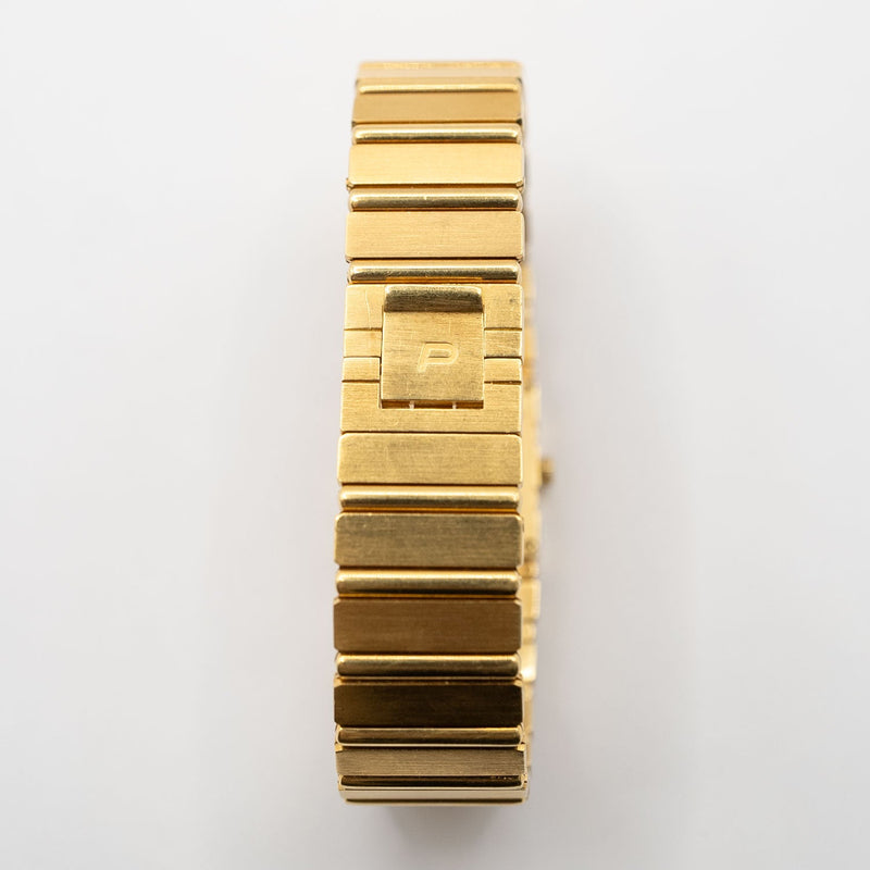 Polo Medium Quarz Champagne Dial Yellow Gold - 8131 C701