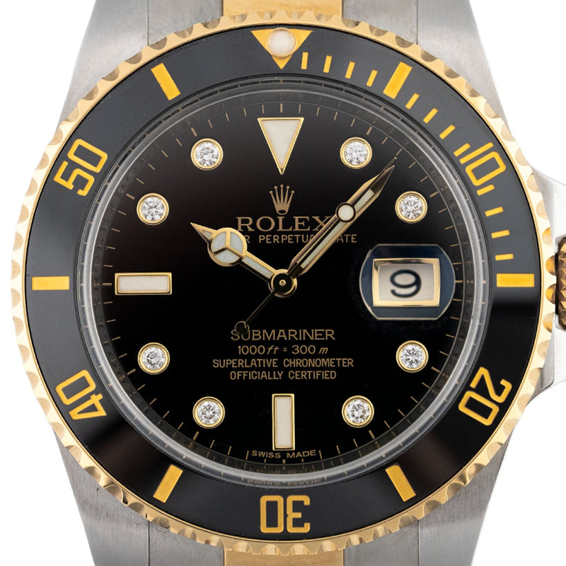 Submariner Date Rare Factory Diamond Dial 2013 - 116613LN