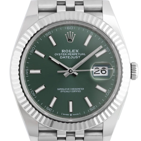 Datejust 41mm Green Dial 2024 Jubilee - 126334