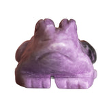 2" Lepidolite Frog Natural Gemstone Carving