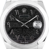 Datejust 41mm Black Dial 2024 Oyster Full Set - 126300