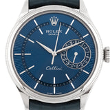 Cellini Date 39mm Whitegold Blue Dial 2019 - 50519