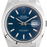 Datejust 41 Blue Dial Unworn 2025 Oyster - 126334