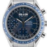 Speedmaster Triple Date Blue Dial 40mm - 3222.80.00